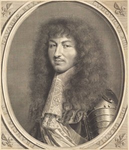 Ludvig den 14. af Robert Nanteuil