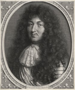 Ludvig XIV, konge af Frankrig (1638-1678) af Robert Nanteuil