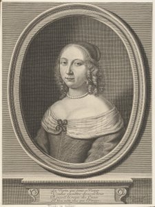 Madame de Gillier (Marie Jolly) af Robert Nanteuil