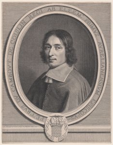 Pierre-Arnoud du Cambout, kardinal de Coislin (kardinal af Coislin) af Robert Nanteuil