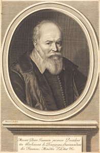 Pierre Jeannin af Robert Nanteuil