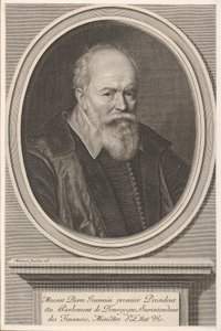 Pierre Jeannin, ca. 1656. af Robert Nanteuil