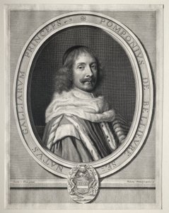 Pomponne II af Bellievre af Robert Nanteuil