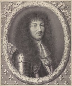 Portræt af Louis XIV, konge af Frankrig af Robert Nanteuil
