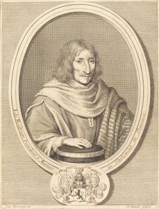 Jean de Mesgrigny af Robert Nanteuil after Jean Daret