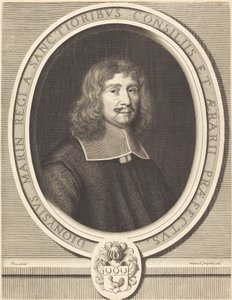 Denis Marin af Robert Nanteuil after Jean de Dieu