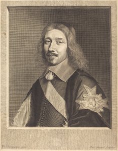 kansler Michel Le Tellier af Robert Nanteuil after Philippe de Champaigne