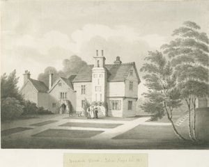 Boscobel House: sepia vask af Robert Noyes