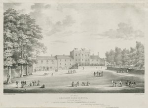 Sedgley Park School: gravering, nov 1838 (tryk) af Robert Noyes