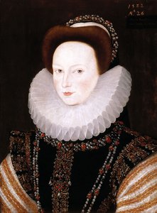 Portræt af Anne Knollys