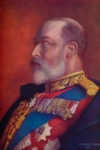 Kong Edward VII i det første år af hans regeringstid, 1901 1910