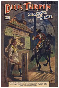 Dick Turpin (farve litho) af Robert Prowse Jnr