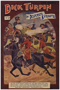 Dick Turpin (farve litho)