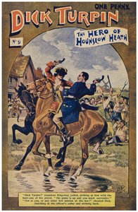 Dick Turpin (farve litho) af Robert Prowse Jnr