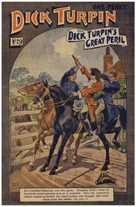 Dick Turpin (farve litho) af Robert Prowse Jnr