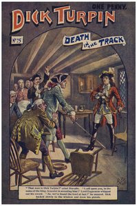 Dick Turpin (farve litho) af Robert Prowse Jnr