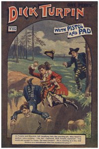 Dick Turpin (farve litho) af Robert Prowse Jnr