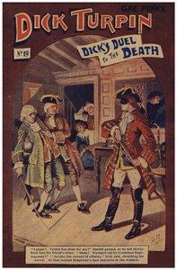 Dick Turpin (farve litho) af Robert Prowse Jnr