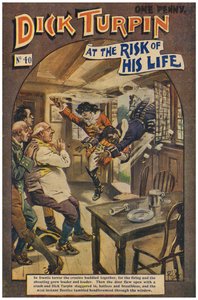 Dick Turpin (farve litho) af Robert Prowse Jnr