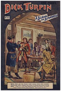 Dick Turpin (farve litho) af Robert Prowse Jnr