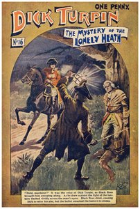 Dick Turpin (farve litho) af Robert Prowse Jnr