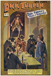 Dick Turpin (farve litho) af Robert Prowse Jnr