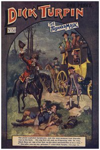 Dick Turpin (farve litho) af Robert Prowse Jnr