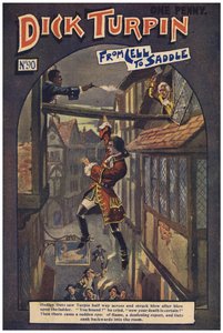 Dick Turpin (farve litho) af Robert Prowse Jnr