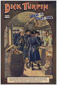 Dick Turpin (farve litho) af Robert Prowse Jnr