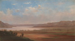 Udsigt over Lake Pepin, Minnesota, 1862