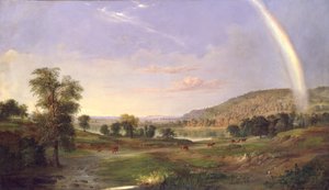Landskab med Rainbow, 1859.