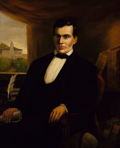Portræt af Freeman Cary, ca. 1856.