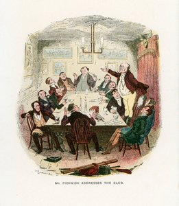 Illustration til Pickwick Papers