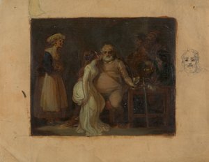 Falstaff i Ornehovedet af Robert Smirke