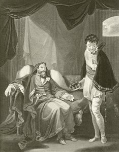 Henrik IV irettesætter prins Henrik af Robert Smirke