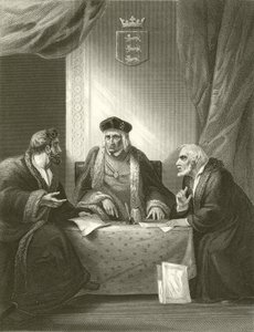 Henry VII med Empson und Dudley af Robert Smirke