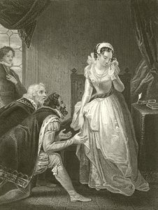 Lady Jane Gray afslår kronen af Robert Smirke