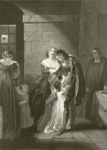 Lord William Russells sidste interview med sin familie af Robert Smirke