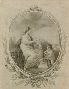 Promotion for en fremførelse af Händels Messias, Westminster Abbey, London, 29. maj 1784 af Robert Smirke