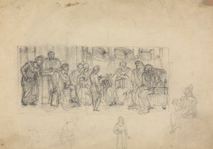 Scene fra Shakespeares, Romeo og Julie af Robert Smirke