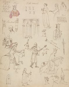 Studier fra et fransk MSS bibelregister af Robert Smirke