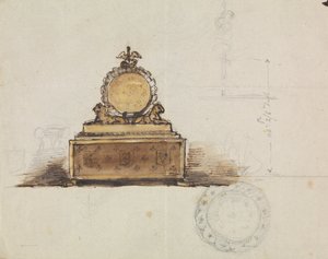 Studer for et møbel af Robert Smirke
