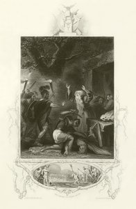 Massakren af druiderne af Robert Smirke