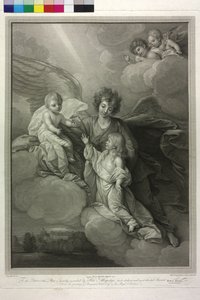 Apotheose af de afdøde børn af kong George III af England og hans kvindelige dronning Charlotte
