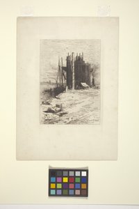 Kullommer i New Bedford (blæk) af Robert Swain Gifford
