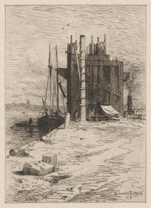 Kullommer hos New Bedford af Robert Swain Gifford