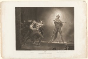 Hamlet, Horatio, Marcellus og spøgelset