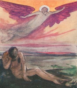 Illustration til The Dream Of Gerontius af kardinal Newman