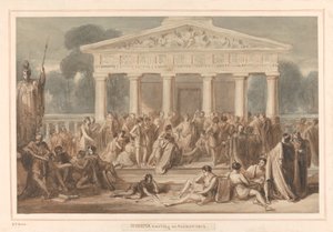 Hypatia-undervisning i Alexandria af Robert Trewick Bone