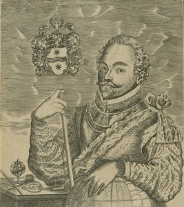 Portræt af Sir Francis Drake, 1628.